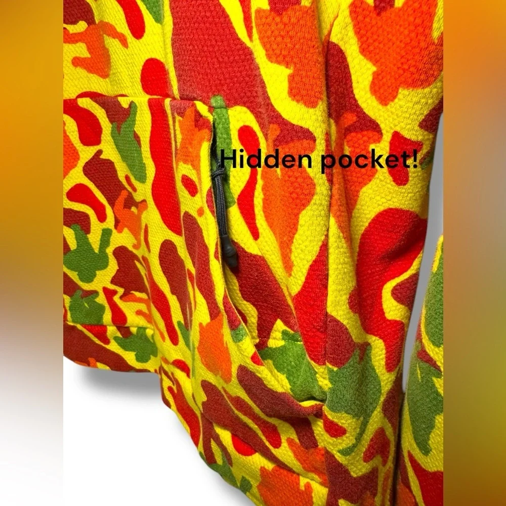 Adidas x Pharrell Williams NERD Yellow ERG Glo‎ Hoodie M